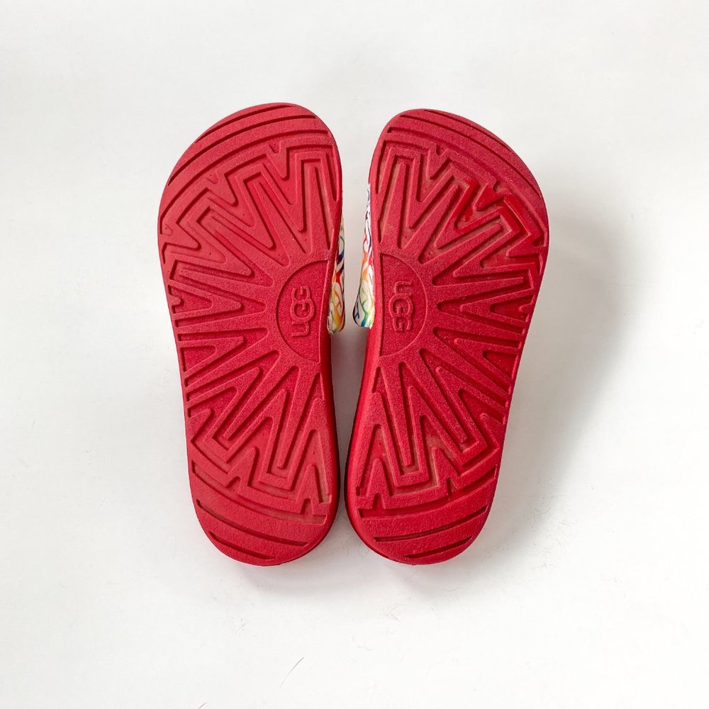 UGG Little Kid's & Kid's Logo Pool Slides - Picture 7 of 8